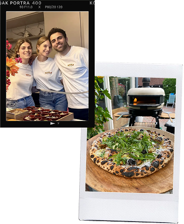 Team Raul's Pizza Party - Raul, Elianne en Sterre